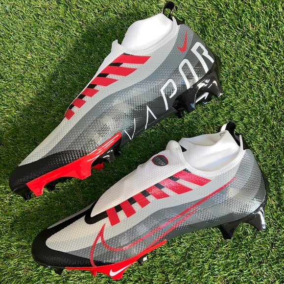 Nike Vapor Edge Pro 360 Cleats DQ3670-061 Black University Red Men’s Size 13